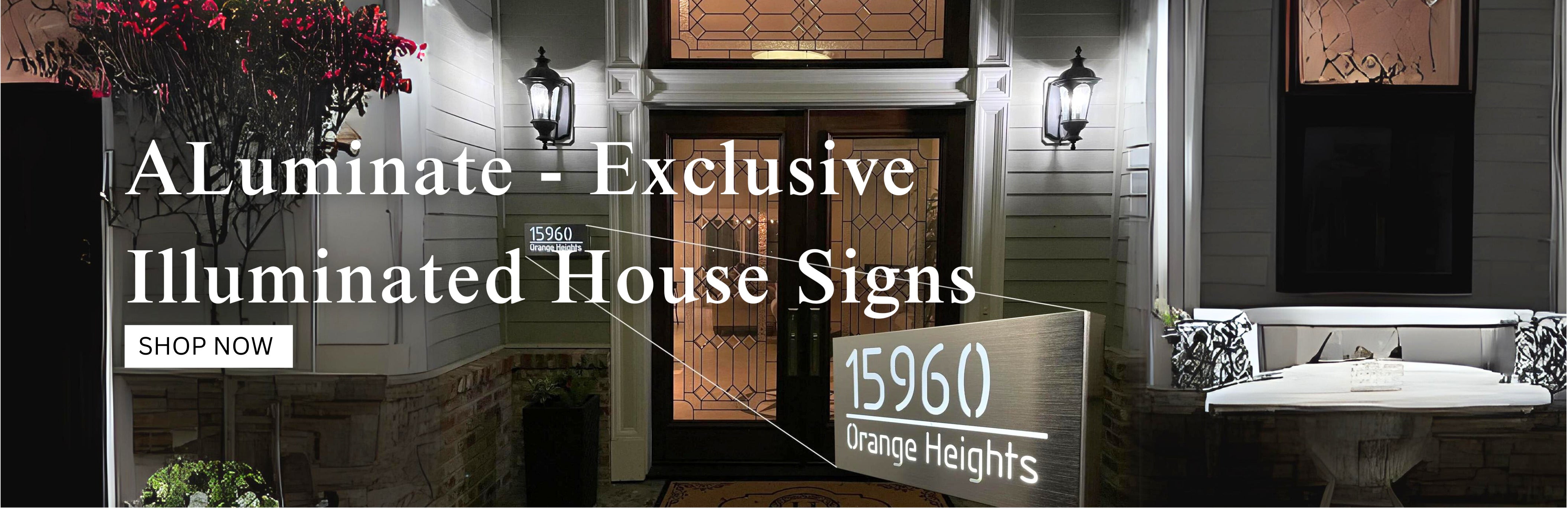 Personalized Slate Address Plaques and House Signs